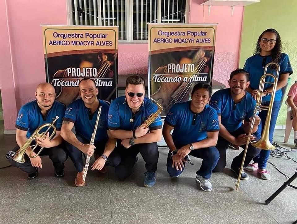 Projeto 'Tocando a Alma' do Abrigo Moacyr Alves retorna nesta quarta