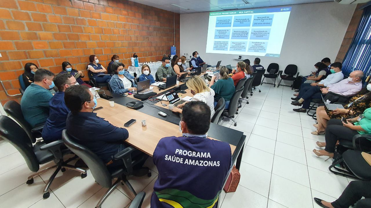 Projetos do programa Saúde Amazonas 2021 são definidos