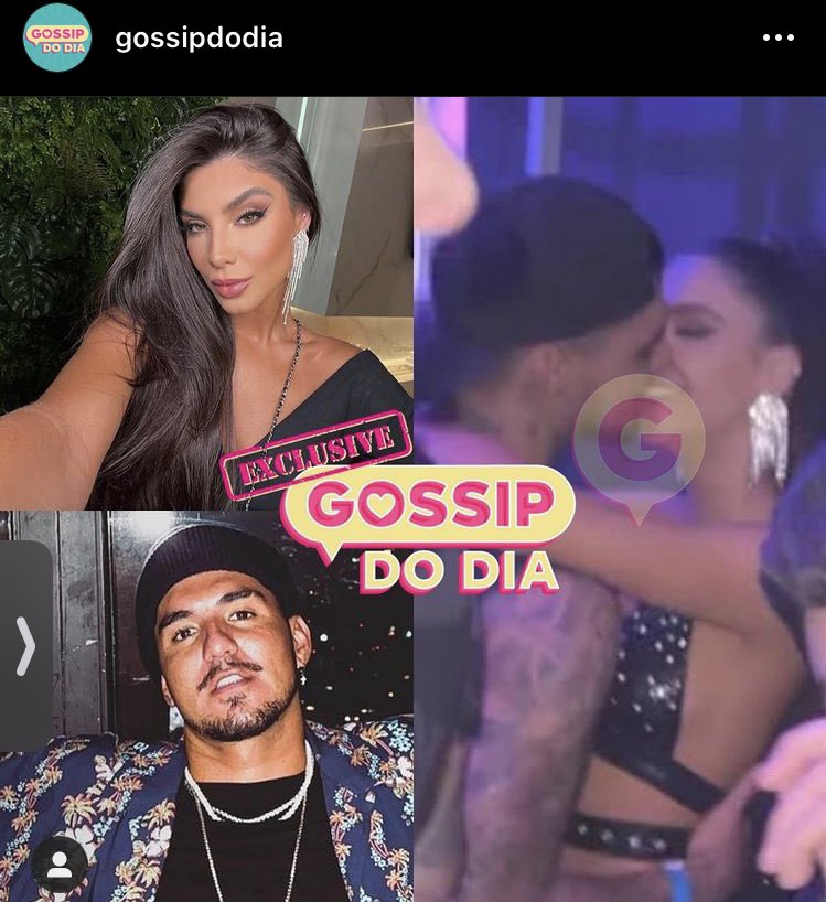 Gabriel Medina é clicado aos beijos com ex de Kevinho, Gabriela Versiani