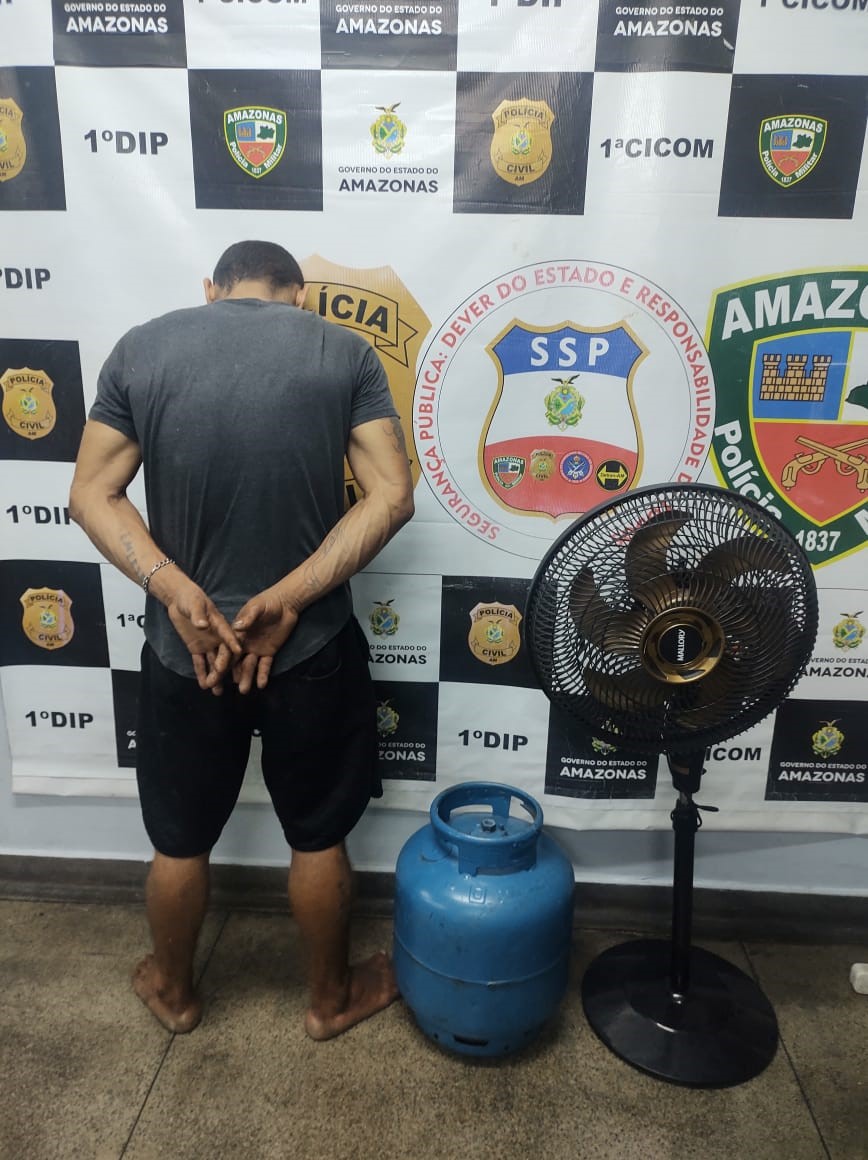 Homem é preso após furtar Igreja Universal em Manaus