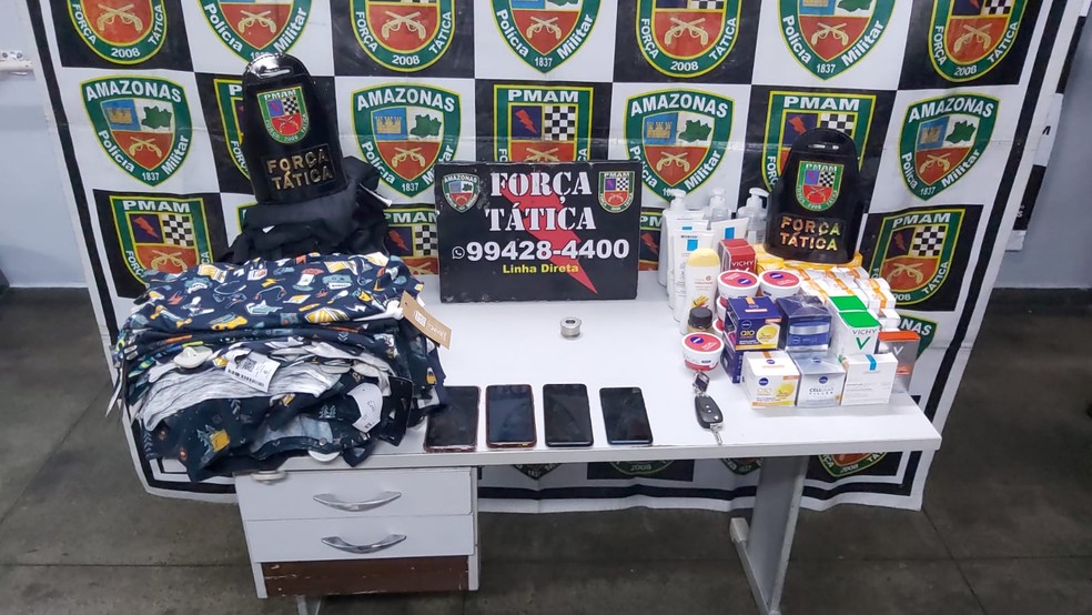 Sete pessoas são presas após furto em lojas de shopping em Manaus 