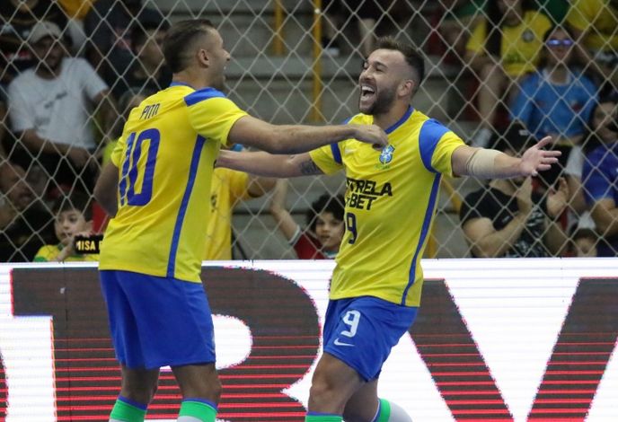 Brasil conquista título de campeão de futsal da Copa das Nações
