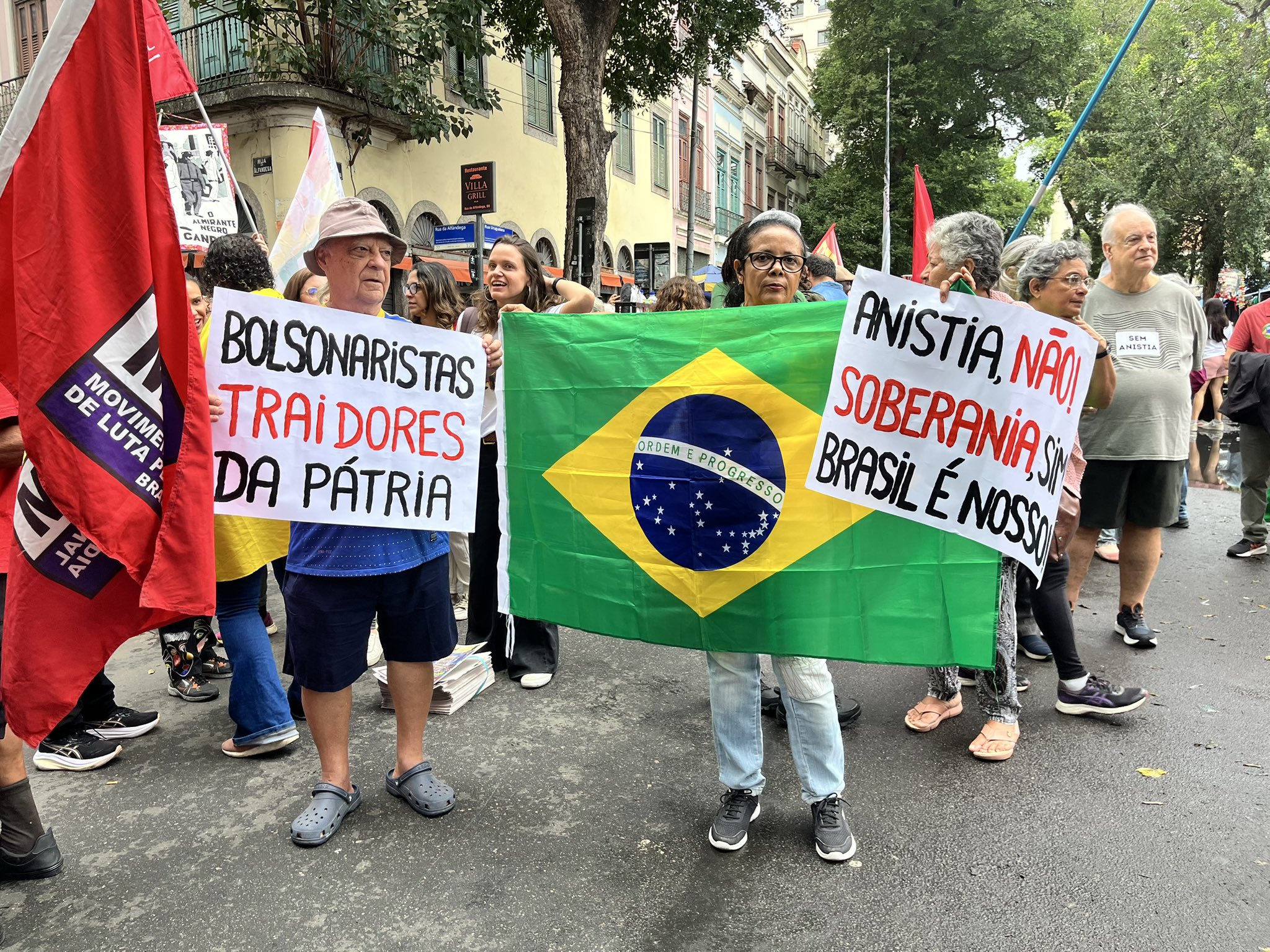 Manifestantes contra anistia se reúnem em SP e Rio neste 7 de setembro