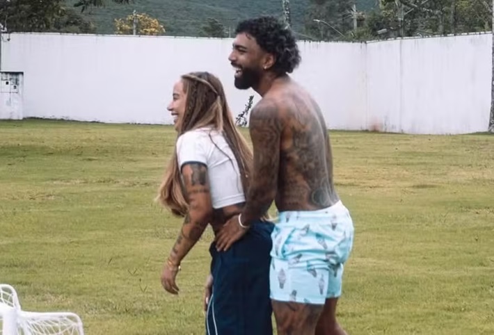 Gabigol e Rafaella Santos aumentam rumores de noivado com nova foto