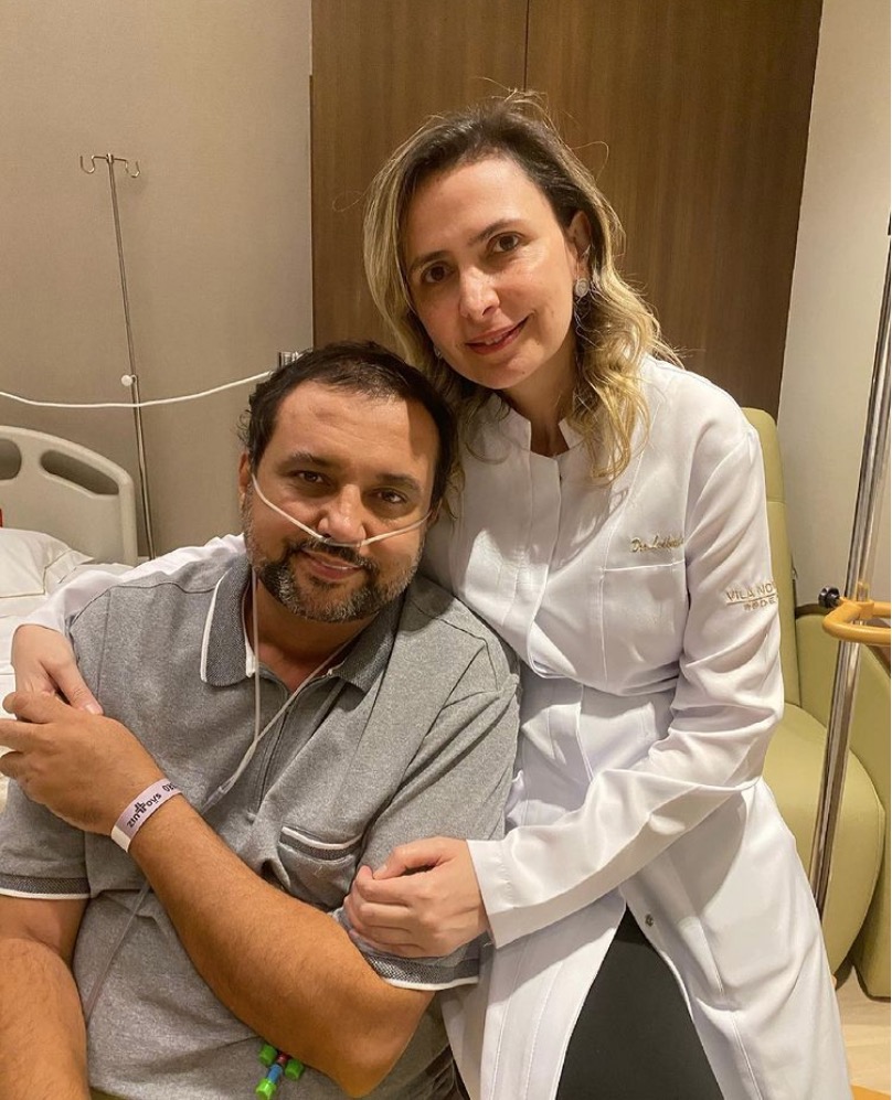 Geraldo Luís deixa UTI e agradece Ludmila Hajjar: ‘salvou minha vida’