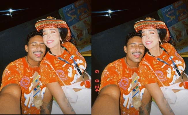 Ex-bbbs Pizane e Giovanna vão juntos para quarto no São João da Thay 