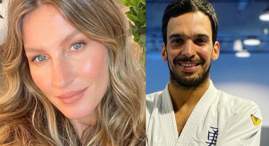 Gisele Bündchen é recebida por suposto namorado após temporada no Brasil