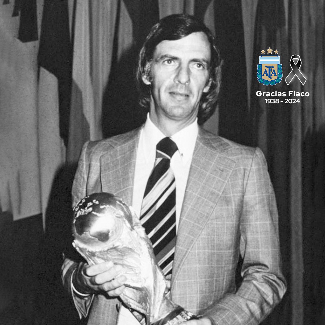 Morre César Luis Menotti, técnico campeão do mundo com a Argentina