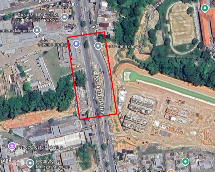 Obra em ponte interdita trecho da Av. Autaz Mirim a partir de quinta-feira