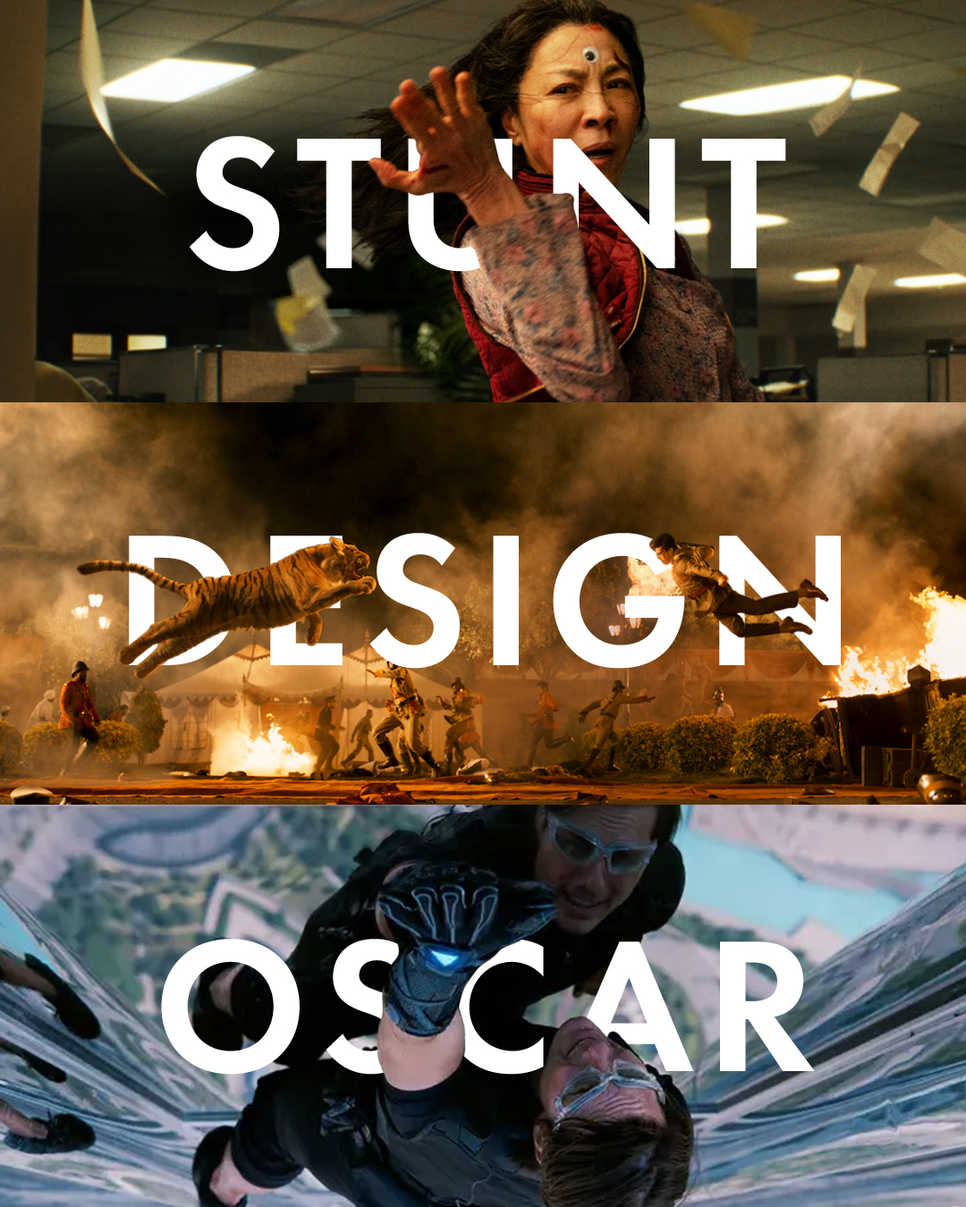 Tom Cruise? Oscar anuncia nova categoria de Melhor Direção de Dublês