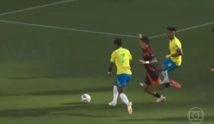 Brasil empata com Colômbia e irá enfrentar Uruguai sem Vini Jr.