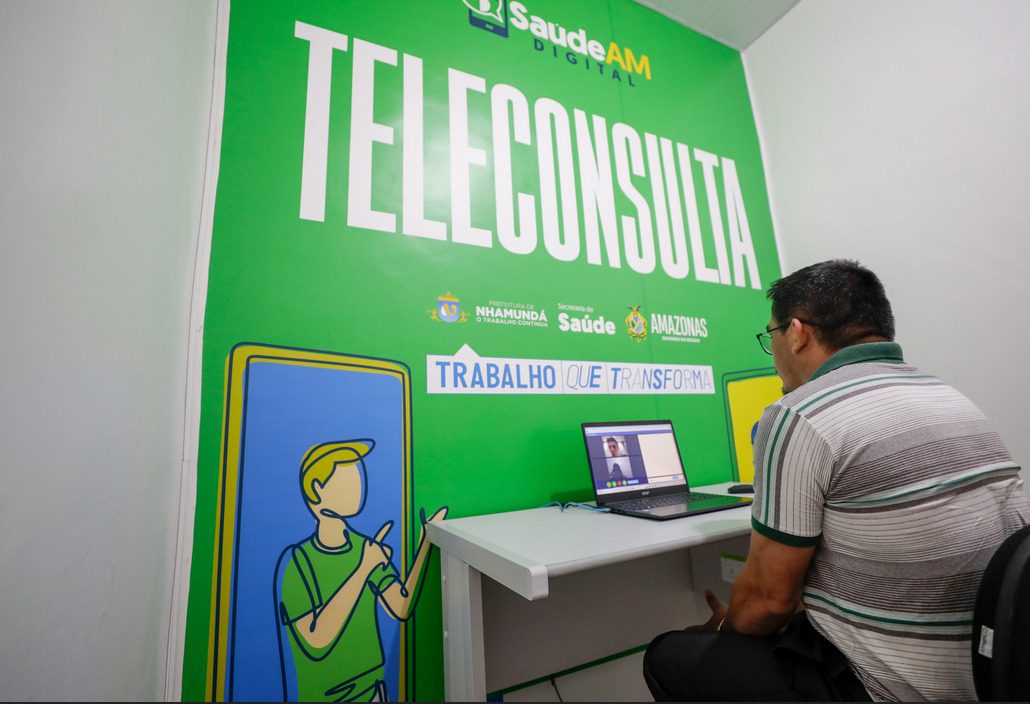 Amazonas inova com teleconsulta imediata e monitoramento em tempo real