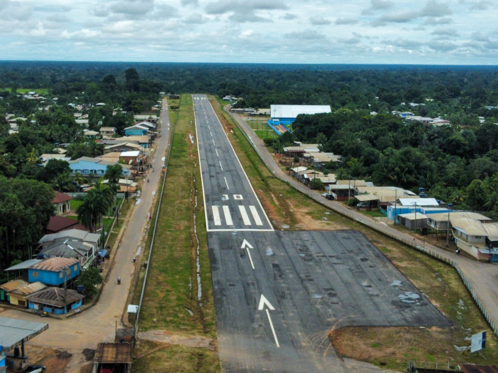 Pauini ganha aeródromo revitalizado e iluminação em LED