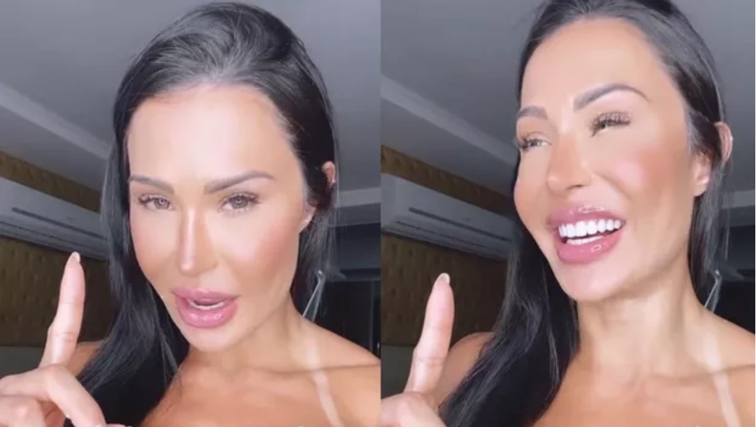 Gracyanne Barbosa revela desejo de salada e fala sobre gravidez