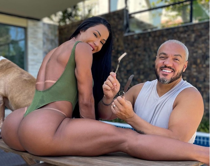 Justiça manda Belo e Gracyanne Barbosa pagarem dívida com hospital