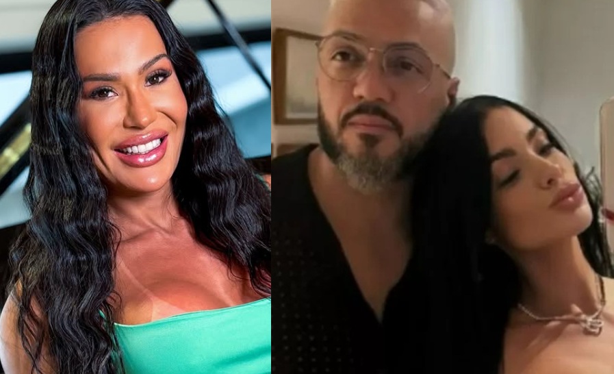 Gracyanne curte post que chama namorada de Belo de ex-presidiária