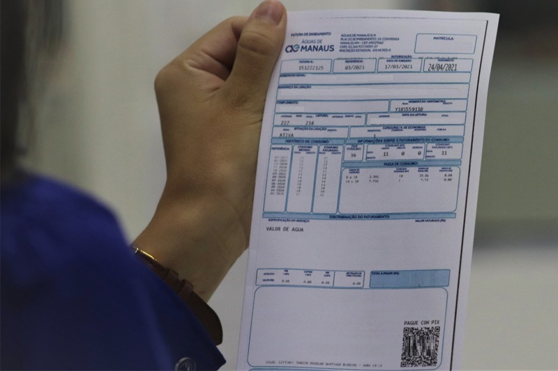 Águas de Manaus é condenada a indenizar consumidor após multa de R$ 8 mil