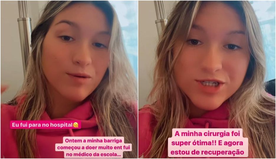 Filha de Gugu Liberato é internada às pressas e passa por cirurgia