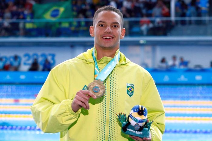 Brasil conquista todas as vagas possíveis para as finais da natação no Pan
