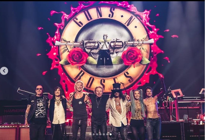 Guns N' Roses anuncia cinco shows no Brasil; confira
