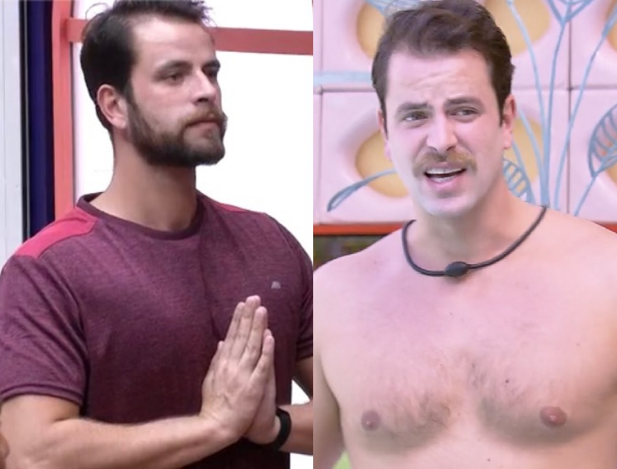 Gustavo muda de visual e Laís se assusta: ‘valei-me nossa senhora’