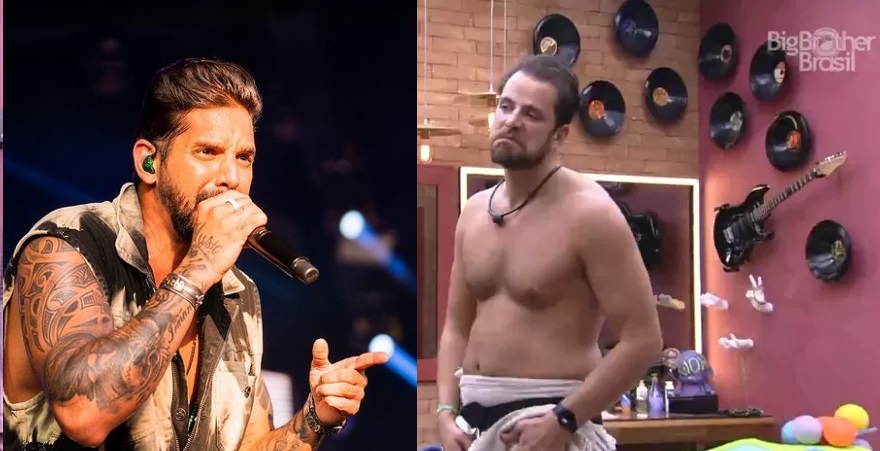 BBB22: Gustavo sobre vocalista da banda Eva: ‘me faz duvidar da minha heterossexualidade'