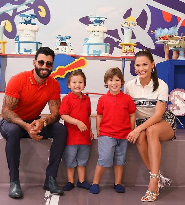 Andressa Suita posta 1ª foto com Gusttavo Lima após reconciliação