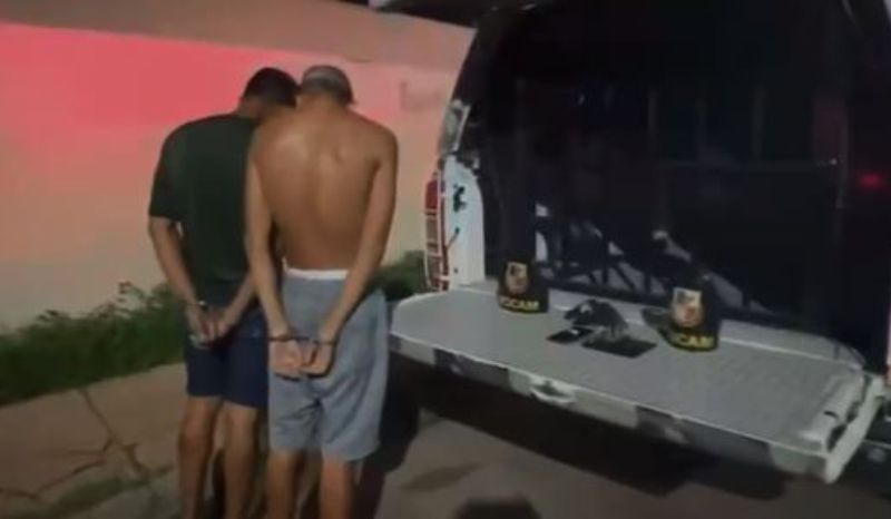 Dupla é presa após pichar muro com ameaças a moradores no Amazonas