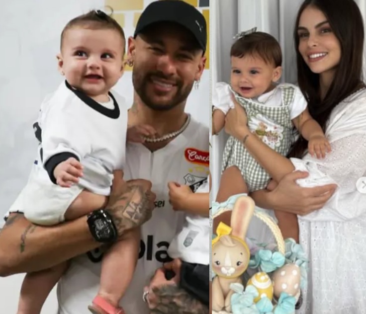 Filha de Neymar e Amanda Kimberly completa 1 ano e tem festão cancelado 