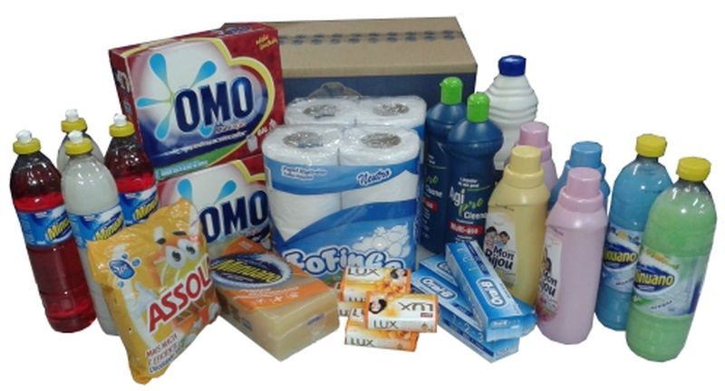 Compra de produtos de higiene e limpeza próximo de R$ 1,5 milhão
