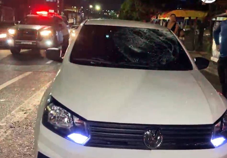 Homem é atropelado ao tentar atravessar avenida em Manaus 