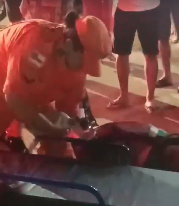 Motociclista morre ao colidir com carro em avenida de Presidente Figueiredo