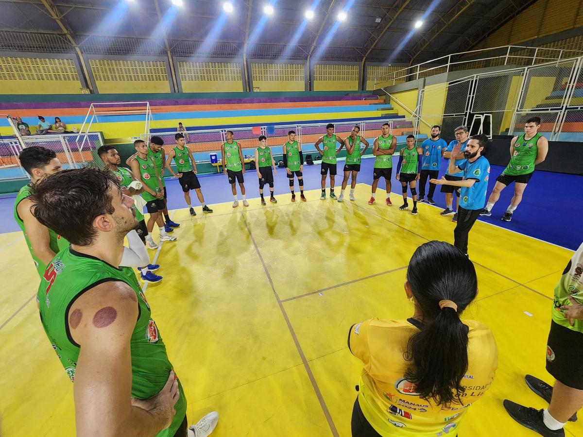 Manaus Vôlei estreia na Superliga B de voleibol masculino