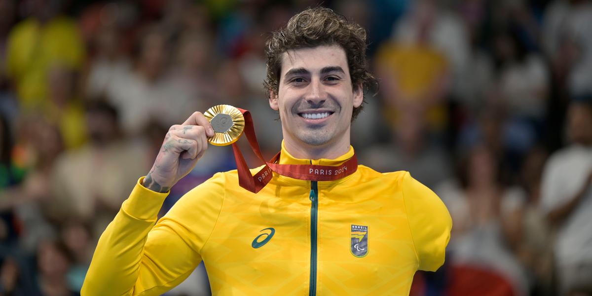 Talisson Glock é bicampeão paralímpico nos 400 m livre