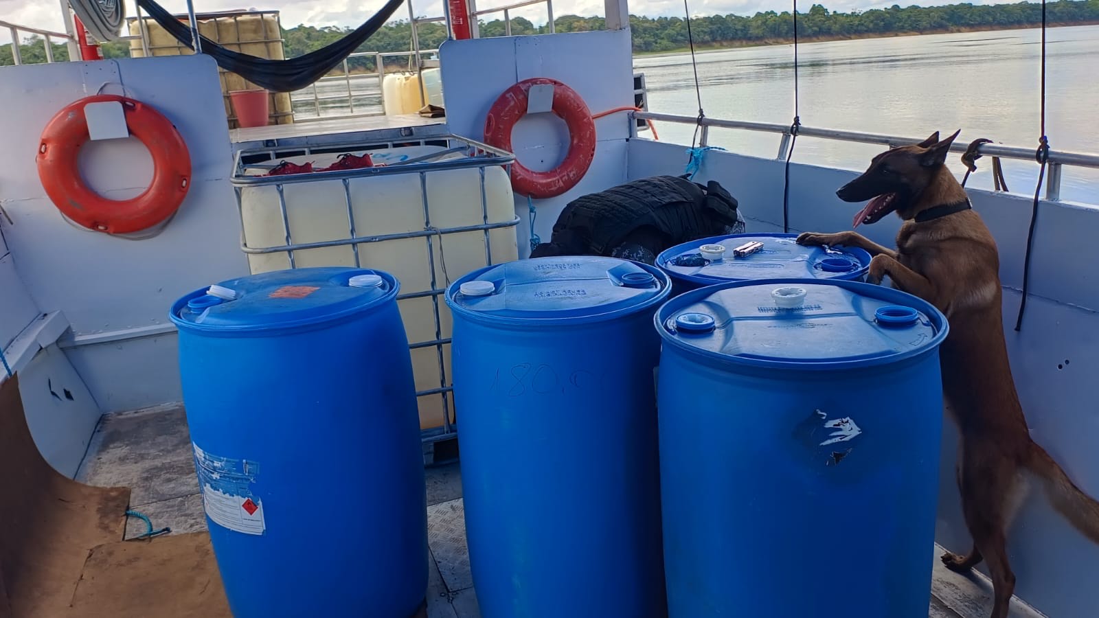 Dez pessoas são presas e 350 quilos de drogas são apreendidas no Amazonas