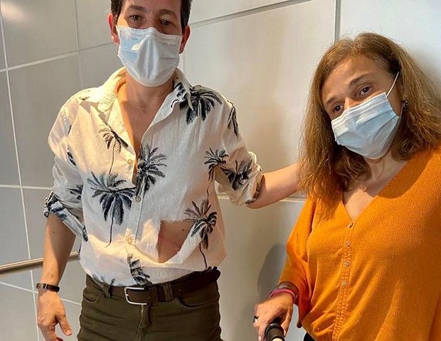 Claudia Rodrigues relata assalto e diz que empresária lutou com o bandido