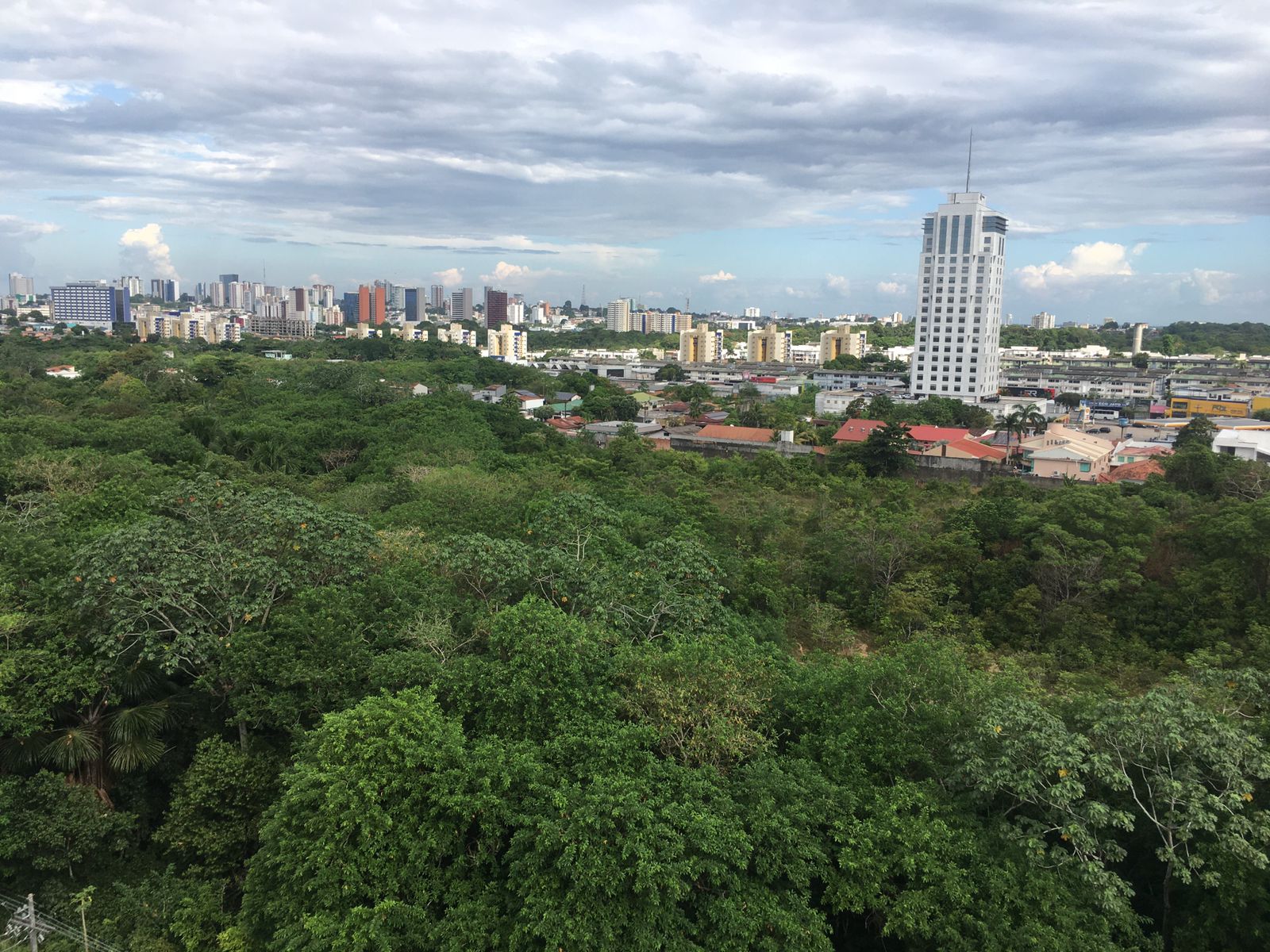 Bairros antigos mantêm arborização que ameniza efeitos do verão amazônico
