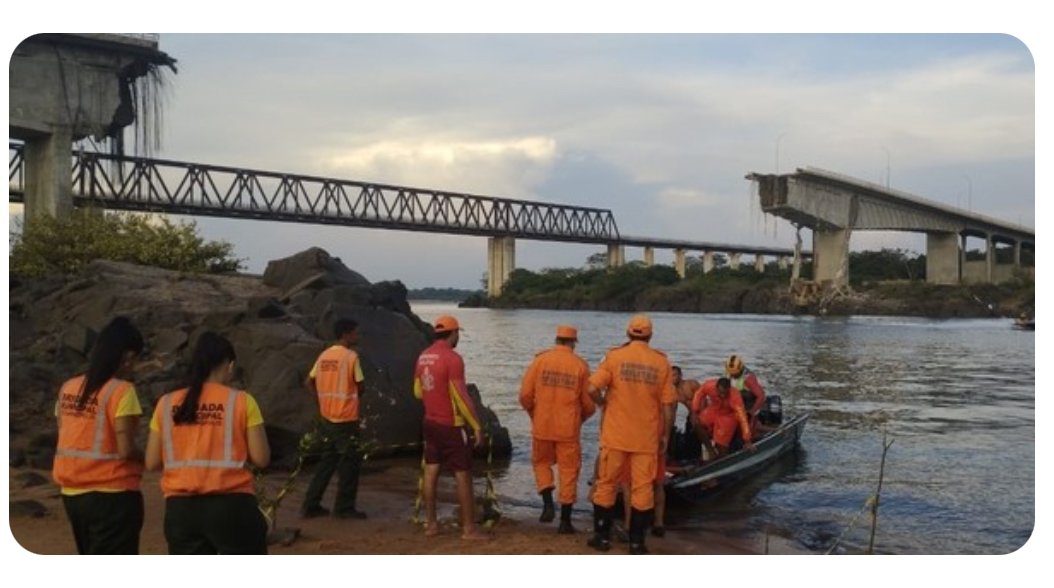 Chefe e 3 servidores do Dnit no Tocantins são afastados durante apurações sobre queda de ponte