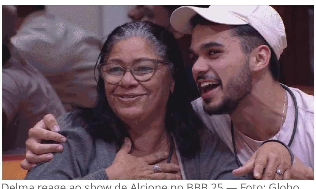 Delma descobre show de Alcione e Seu Jorge: ‘vou morrer hoje’