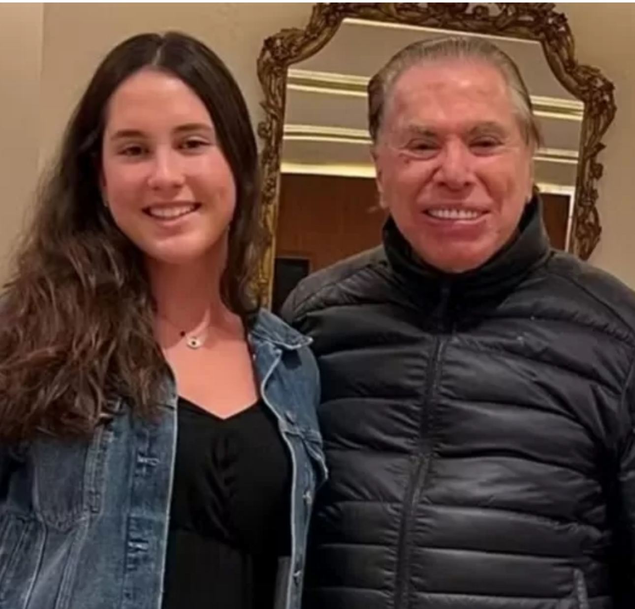 Neta de Silvio Santos diz ter recebido sinal do avô