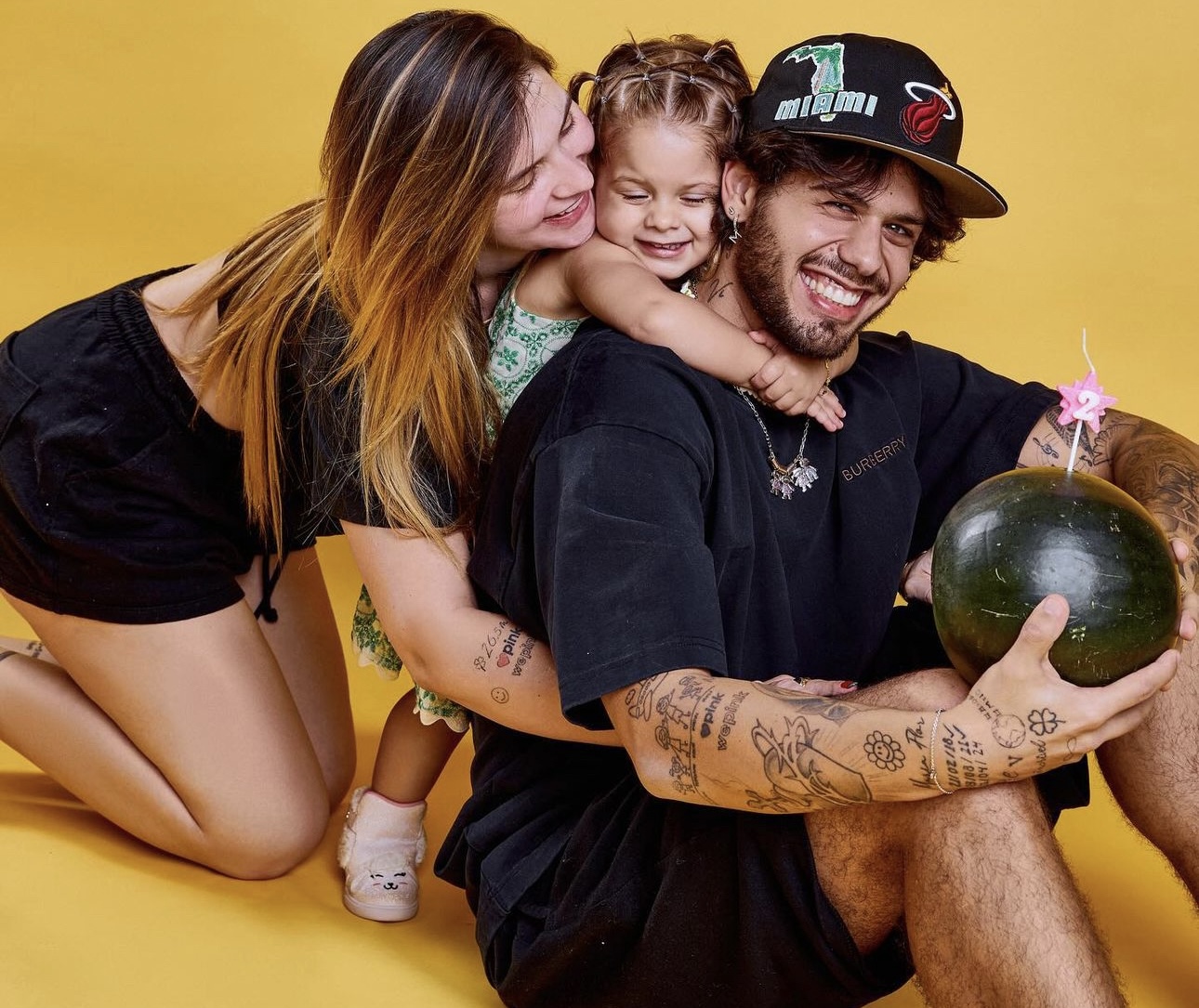 Virginia e Zé Felipe comemoraram 2 anos de Maria Flor com festão 