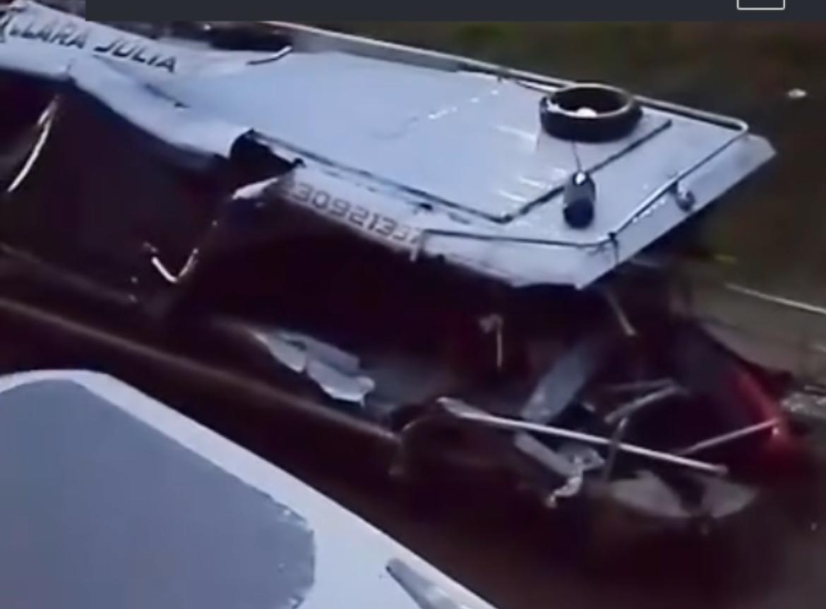 Acidente entre lanchas arranca motor e deixa feridos no Amazonas