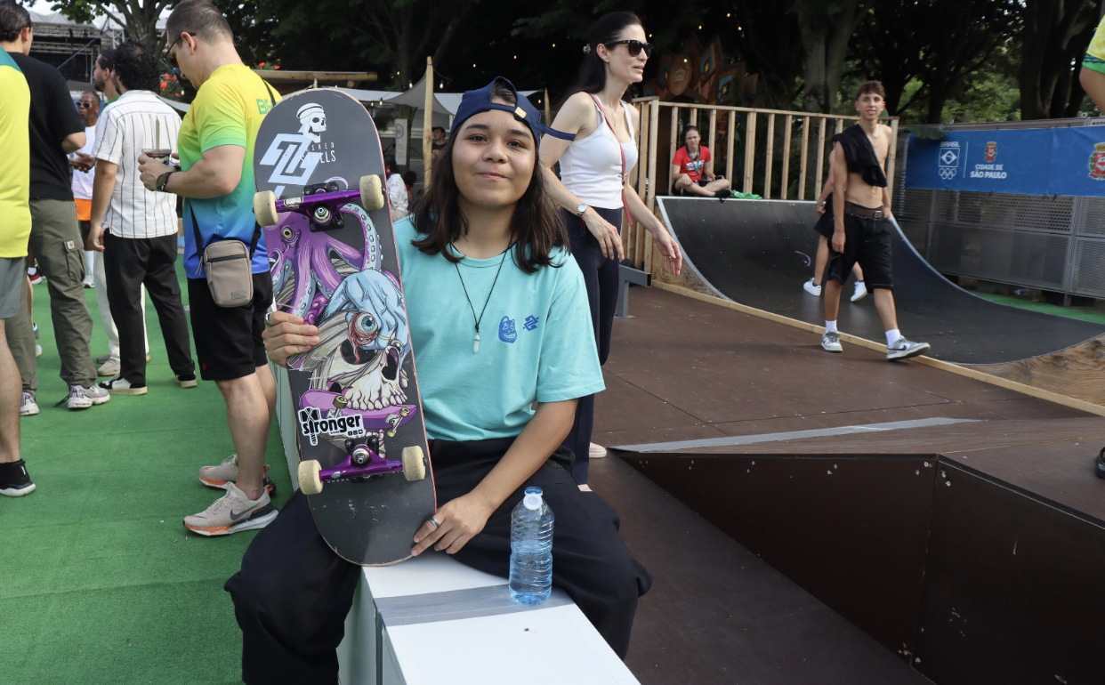 Skatista amazonense é convidada para imersão nas Olimpíadas de Paris