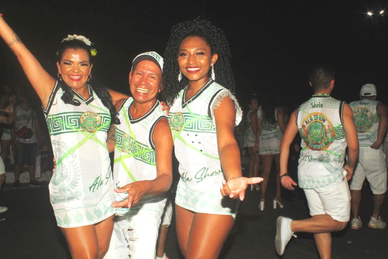 Reino Unido da Liberdade faz primeiro ensaio para Carnaval de 2023