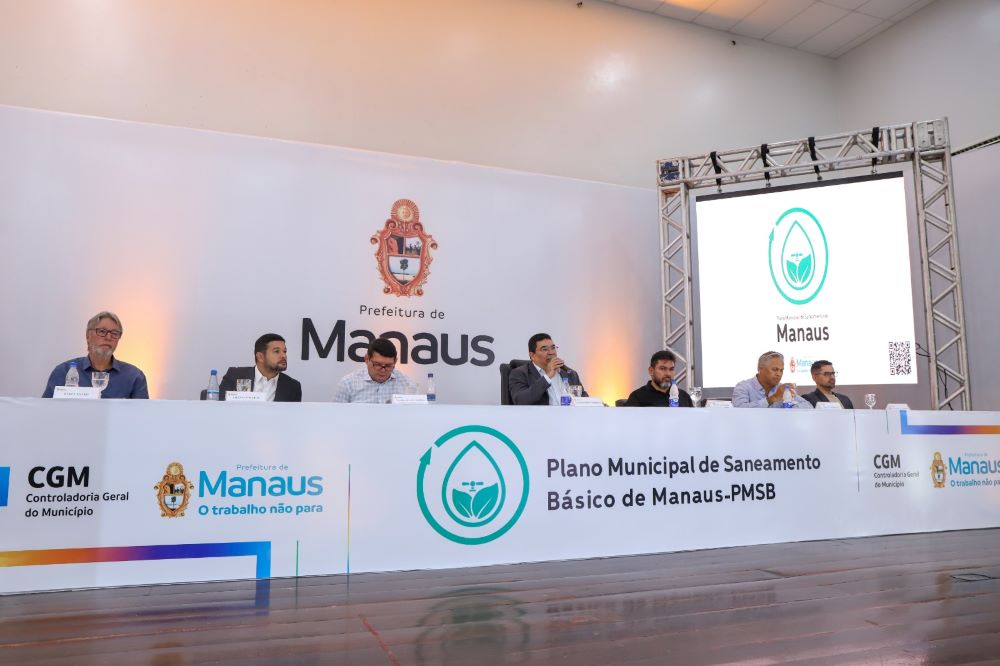 Prefeitura debate Plano Municipal de Saneamento Básico em audiência pública