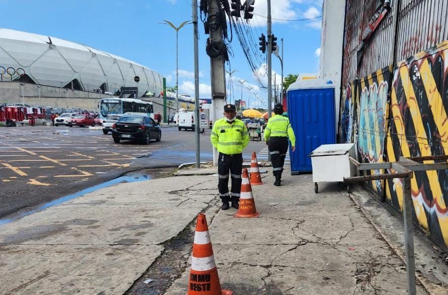 Veja mudanças no trânsito para jogo do Vasco e Audax na Arena da Amazônia