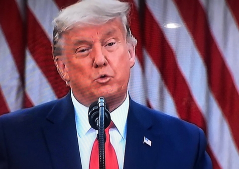 Trump fala publicamente pela 1ª vez após vitória de Biden nos EUA