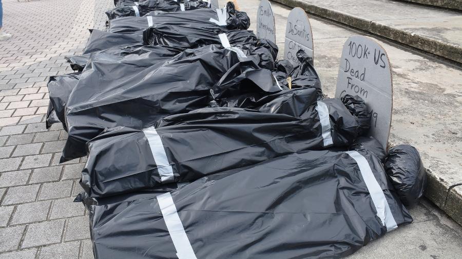 Estados Unidos batem recorde com mais de 3 mil mortes por covid em 24 horas