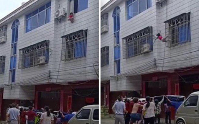 Criança de 4 anos cai de prédio e vizinhos tomam atitude inesperada