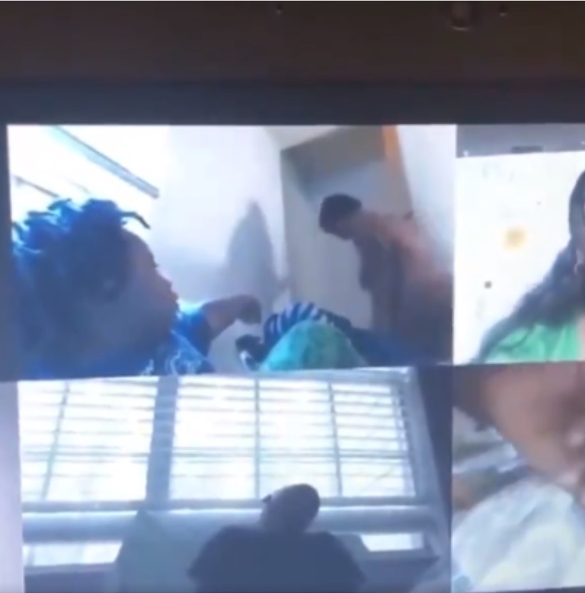 Mãe entra pelada no quarto do filho durante aula online e vídeo viraliza 
